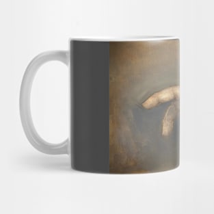 Portrait of A Hand Oil on Canvas Painting Mug